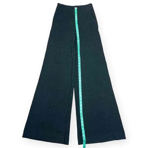 Kit And Ace Flare Trouser Pants Charcoal Grey High-Waisted Womens Size 4 S / M - Picture 7 of 8